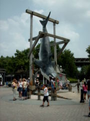 Jaws shark at Universal Studios Florida