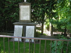 Søren Kierkegaard's grave in Assistens Kirkegård