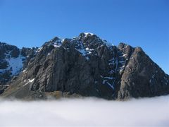 The Carn Dearg Buttress in early April.