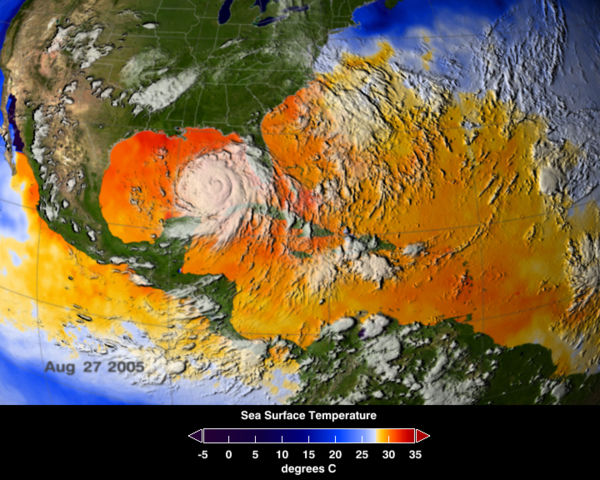 Image:NASA ASMR-E image of average SSTs of Hurricane Katrina.jpg