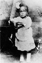 Photograph of a two-year-old Holiday