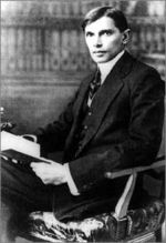 A young Jinnah.