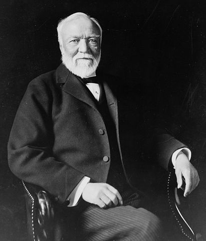 Image:Andrew Carnegie, three-quarter length portrait, seated, facing slightly left, 1913.jpg