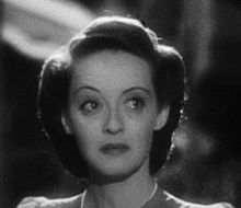 Davis's distinctive eyes were used to dramatic effect, such as in this close-up from The Letter trailer (1940).
