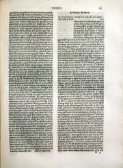 Early modern latin incunabulum of Plato's Timaeus, 1491