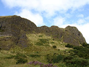 Cavehill, a basaltic hill overlooking the city.