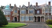 During World War II, British, Polish and American cryptographers at Bletchley Park broke a large number of Axis codes and ciphers, including the German Enigma machine.