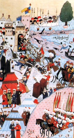 The Siege of Belgrade in 1456