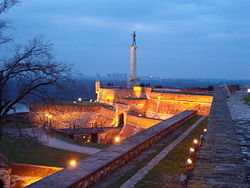 Pobednik (The Victor), a symbol of Belgrade