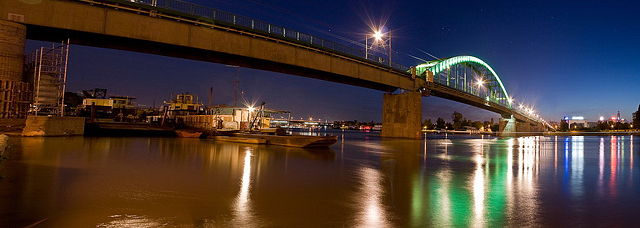 Image:Belgrade Sava bridge.jpg