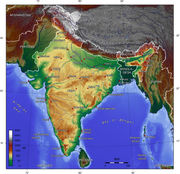 Elevated regions in India
