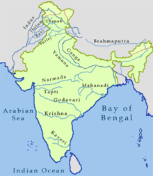 Rivers in India.