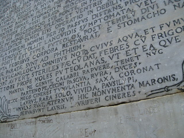 Image:Vergil tomb inscription.jpg