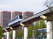The Moscow Monorail Line.