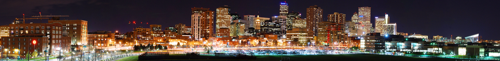 Panorama of downtown Denver, Colorado, 2007