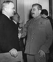 Molotov and Stalin, 1944.