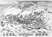 Panorama of Vancouver, 1898