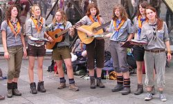 Singing Girl Guides