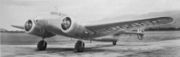 Amelia Earhart's Lockheed L-10E Electra. During its modification, the aircraft had most of the cabin windows blanked out and had specially fitted fuselage fuel tanks.
