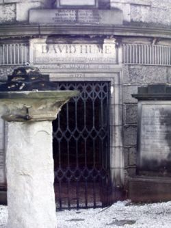 Tomb of David Hume in Edinburgh