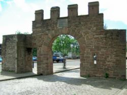 The Wishart Arch is the only surviving part of the city walls