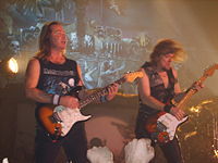 Dave Murray and Adrian Smith.