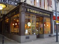 A Starbucks coffee shop in Leeds, United Kingdom