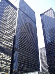 The Toronto-Dominion (TD) Centre in the heart of downtown