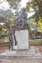 Statue of Dickens in Philadelphia