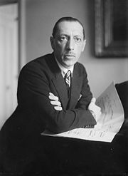Igor Stravinsky.