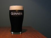 Guinness Draught in "Tulip" shaped glass