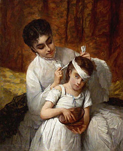 Painting of Henriette Browne