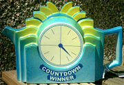 A Countdown teapot is awarded to any contestant who wins a game.