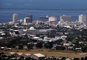 Downtown Kingston and the Port of Kingston.