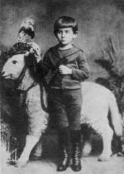Kafka at the age of five.