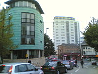 New Buildings on the South Side of the Lace Market area.