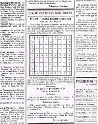 Page from La France newspaper, July 6, 1895