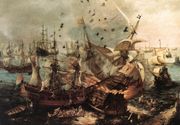 The Battle of Gibraltar, 25 April 1607.