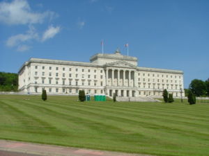 Parliament Buildings, Stormont, Northern Ireland is home to the Northern Ireland Assembly