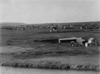 Calgary as it appeared circa 1885