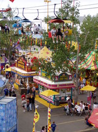 The grounds of the world-famous Calgary Stampede