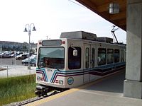 Calgary's C-Train system.