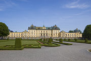 The castle of Drottningholm.