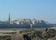 The walled city of Saint-Malo was a former stronghold of corsairs