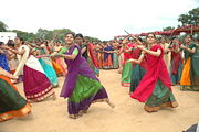 Chennai dancers celebrating Adiperukku
