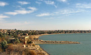 An Iraqi city by the Euphrates river.