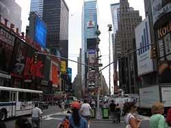 Times Square has been dubbed "the Crossroads of the World"