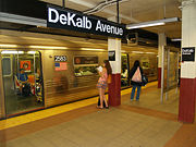 The New York City Subway is the world's largest mass transit system by number of stations and mileage of track