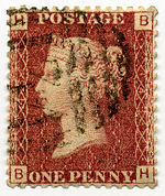 The Penny Red was used in the UK for many years, and comes in hundreds of variations.