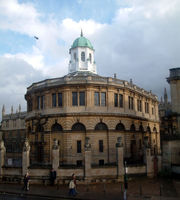 The Sheldonian Theatre, built by Sir Christopher Wren between 1664-1668, hosts the University's Congregation, as well as concerts and degree ceremonies